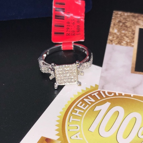 Designer REAL DIAMOND custom made ring BEST GIFT! - Picture 9 of 10